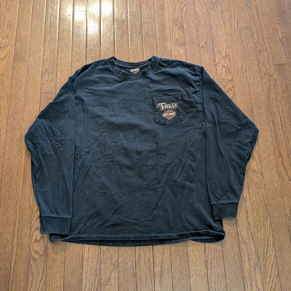 Harley Davidson Taku Juneau, Alaska Long Sleeve T-Shirt Size - XL - Picture 4 of 7